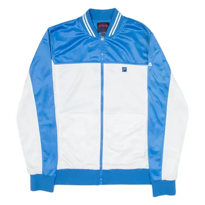 FILA Womens Track Jacket Blue L
