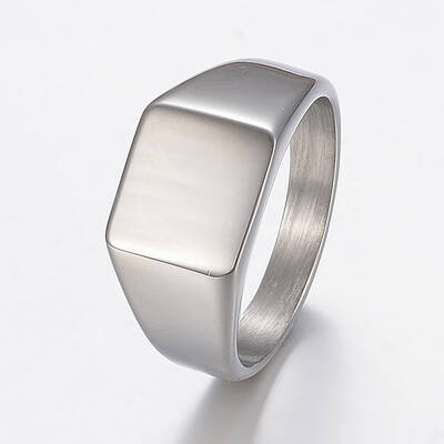 Tarnish Resistant 304 Stainless Steel Finger Rings