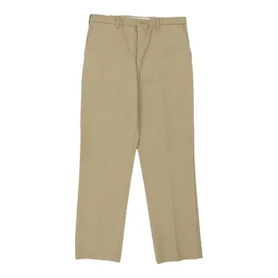 Dickies Trousers - 35W 32L Beige Cotton Blend