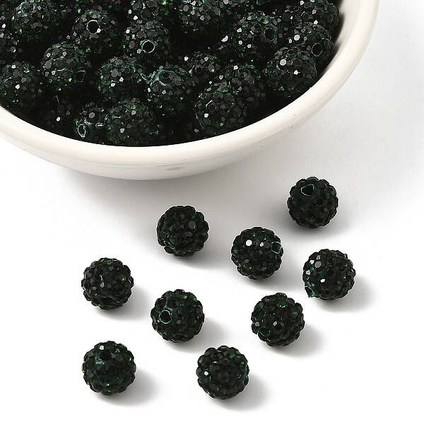 Pave Disco Ball Beads