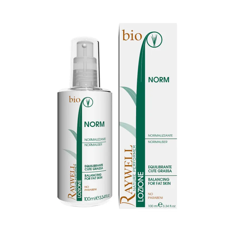 Raywell Bio Nature Trattamento in lozione per capelli per la regolazione del sebo in eccesso 100 ml