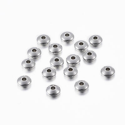 Non-Tarnish 201 Stainless Steel Spacer Beads