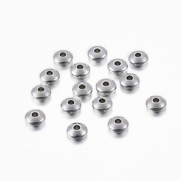 Non-Tarnish 201 Stainless Steel Spacer Beads