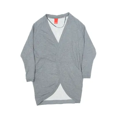 NIKE Overcoat Jacket Grey Womens XS