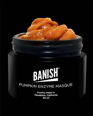 Pumpkin Enzyme Masque with Glycolic Acid - Instant Glow, Natural Ingredients, Acne Clearing Mask Skincare Exfoliate Exfolian...