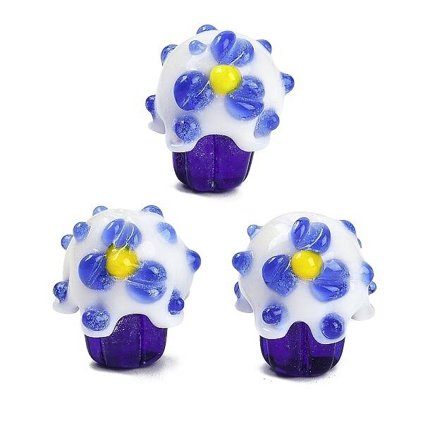 Handmade Lampwork Bumpy Beads