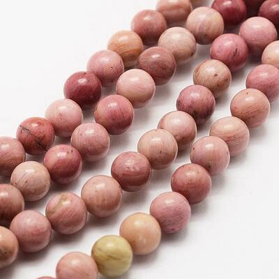 Natural Rhodonite Beads Strands