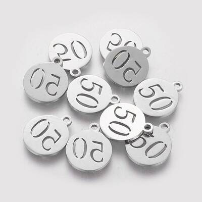 Non-Tarnish 201 Stainless Steel Charms