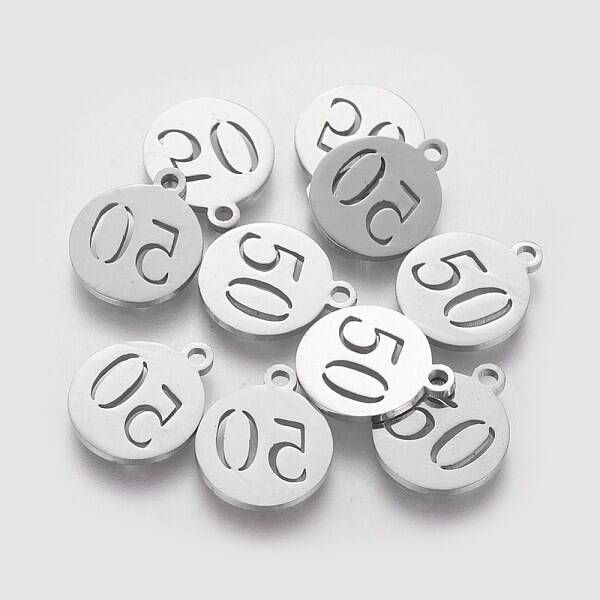 Non-Tarnish 201 Stainless Steel Charms