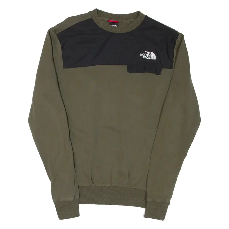 THE NORTH FACE Mens Sweatshirt Green S