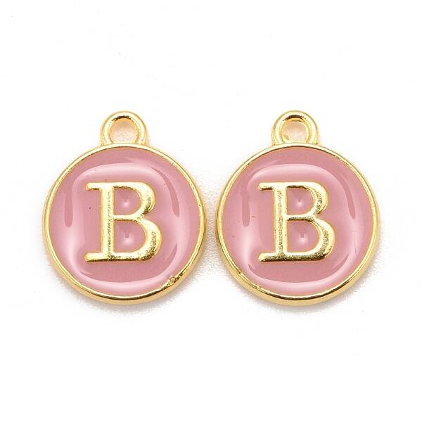 Golden Plated Alloy Enamel Charms
