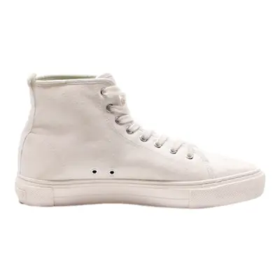 MARC O'POLO High Top Trainers White Canvas Womens UK 6