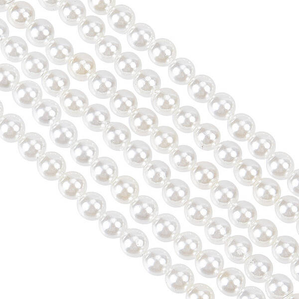 2 Strands Shell Pearl Beads Strands