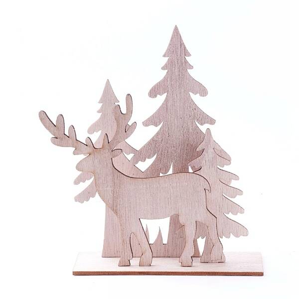 Undyed Platane Wood Home Display Decorations