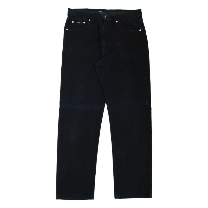 BOSS HUGO BOSS Alabama Mens Jeans Black Regular Straight W36 L34
