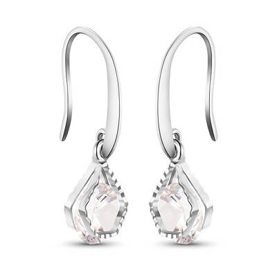 Luxury Brass Dangle Earrings