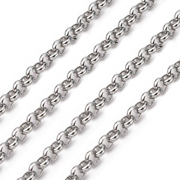 Tarnish Resistant 304 Stainless Steel Rolo Chains