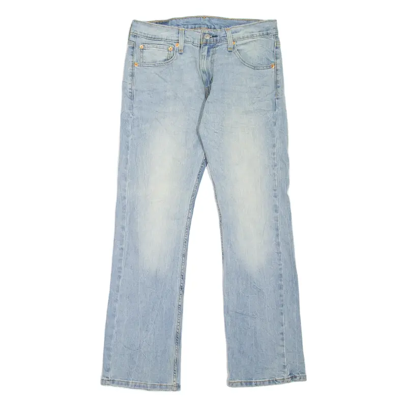 LEVI'S 527 REG Jeans Mens Blue Regular Bootcut Stone Wash W31 L30