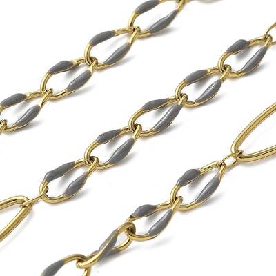 304 Stainless Steel Enamel Link Chains