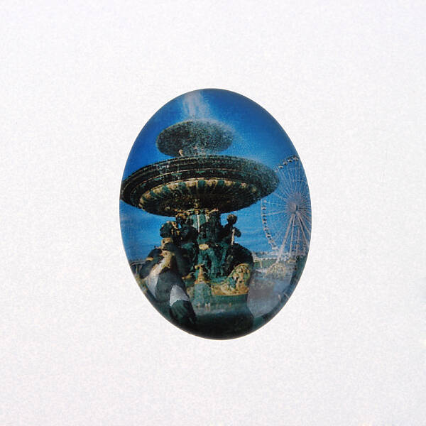 Photo Glass Oval Cabochons