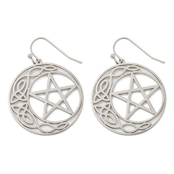 Tarnish Resistant 304 Stainless Steel Dangle Earrings for Women