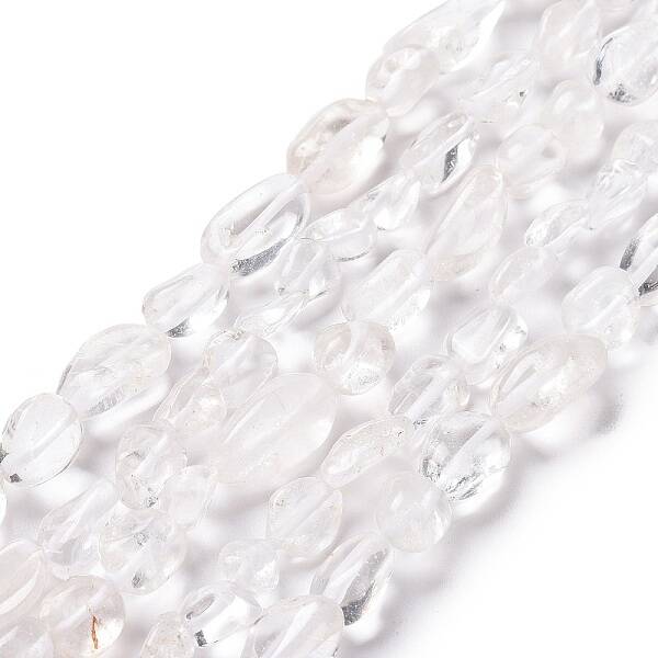 Natural Quartz Crystal Beads Strands