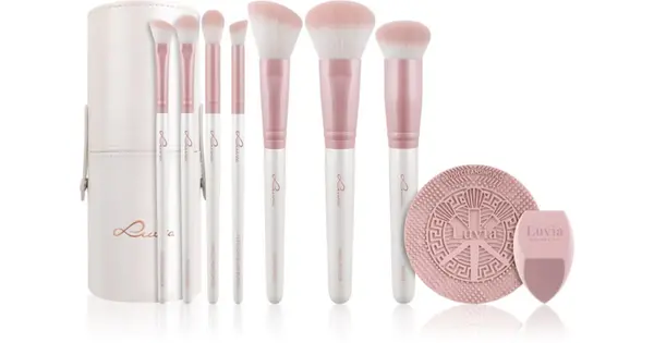 Luvia Cosmetics Prime Vegan Candy 9 Piece Brush Set
