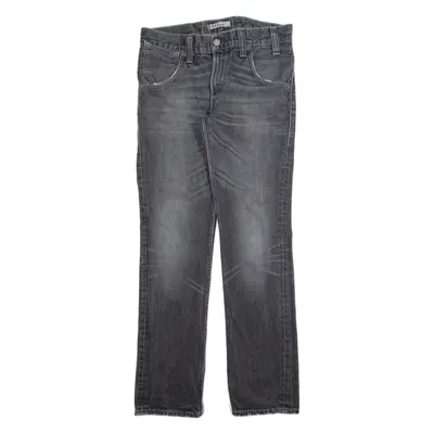 LEVI'S 511 Jeans Mens Grey Slim Straight Stone Wash W33 L32