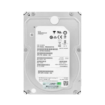 861680-004 HP 4TB 6Gb/s SATA 7200 3.5-Inch Hard Drive