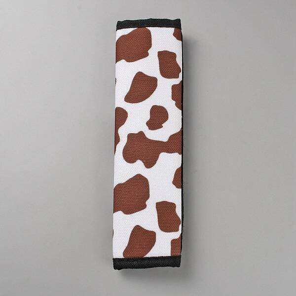 Cow Pattern Nylon Car Safety Belt Cover