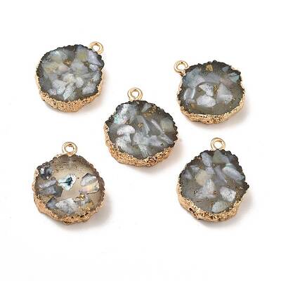 Transparent Resin Pendants