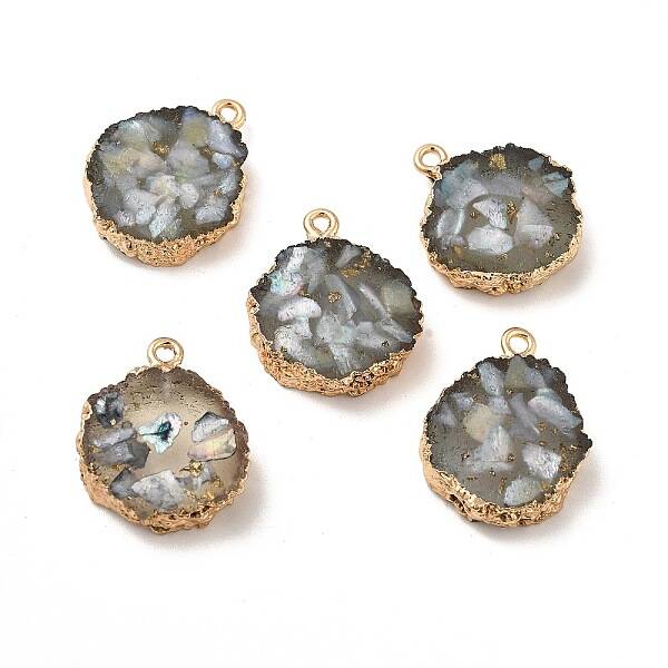 Transparent Resin Pendants