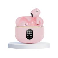 Wireless Earphone, In-ear Design Earphone with LED Display, Noise Cancelling Headphone with Mic for Sports Gaming