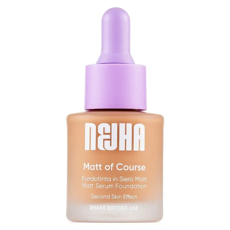 Nejha Matt Of Course – Matt Foundation W08 - Toffee 18 ml