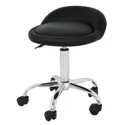 SuperDeal Adjustable Hydraulic Rolling Swivel Salon Stool Chair Tattoo Massage Facial Spa Stool Chair