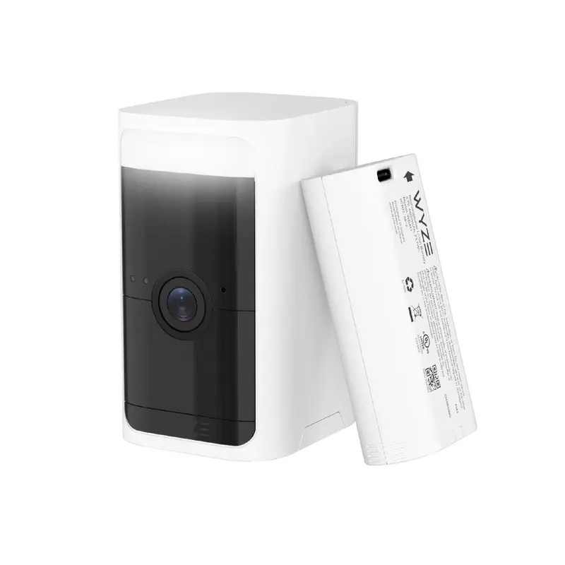 Wyze Wireless Cam Pro — Battery Powered 2K HDR Indoor/Outdoor Smart Camera, Optional Solar Power, Home Security, Removable ...