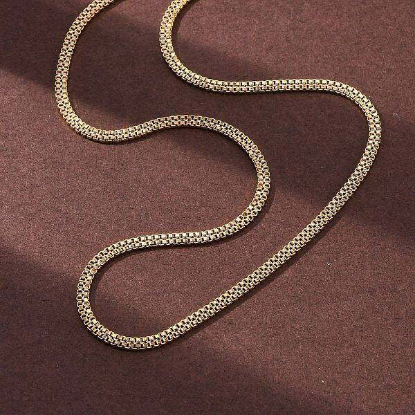 2.5MM 304 Stainless Steel Double Box Chain Necklaces
