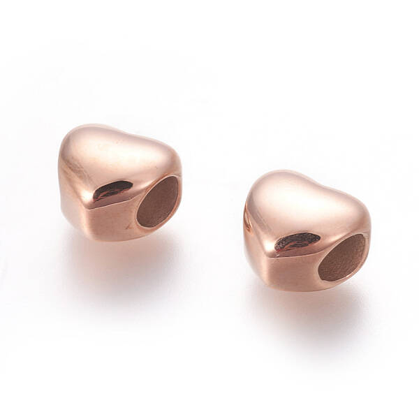 Ion Plating(IP) 304 Stainless Steel European Beads