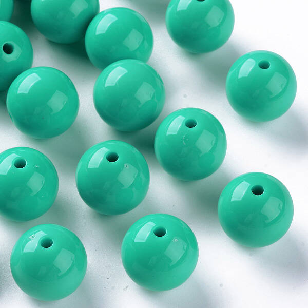 Opaque Acrylic Beads
