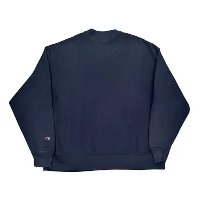 Reverse Weave Champion Sweatshirt - 2XL Navy Cotton Blend | Size: xx-large