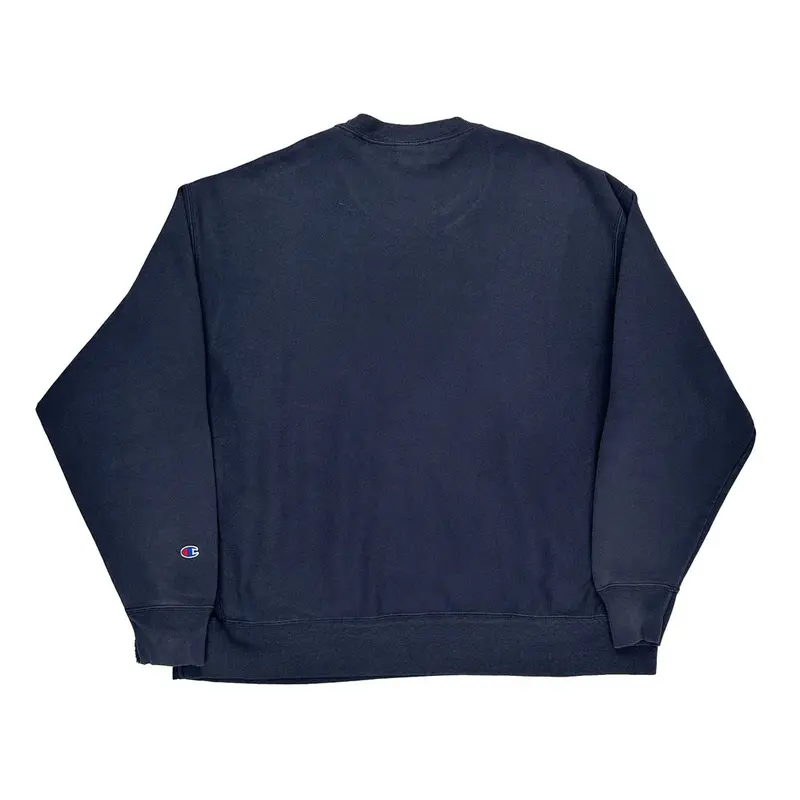 Reverse Weave Champion Sweatshirt - 2XL Navy Cotton Blend | Size: xx-large