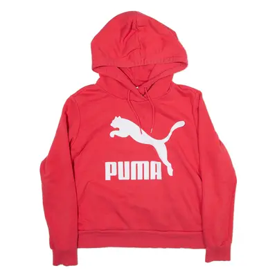PUMA Womens Pink Hoodie S