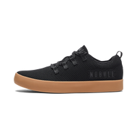 NOBULL Men's Recs Knit Shoe in Black Gum - Casual Sneaker, Training Footwear