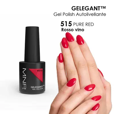 MNP MESAUDA GELEGANT Gel nail polish 8ml 515Pure Red