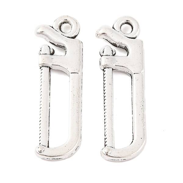 Saw Tibetan Style Zinc Alloy Pendants