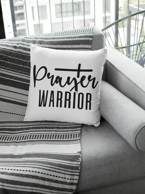 Prayer Warrior Pillow
