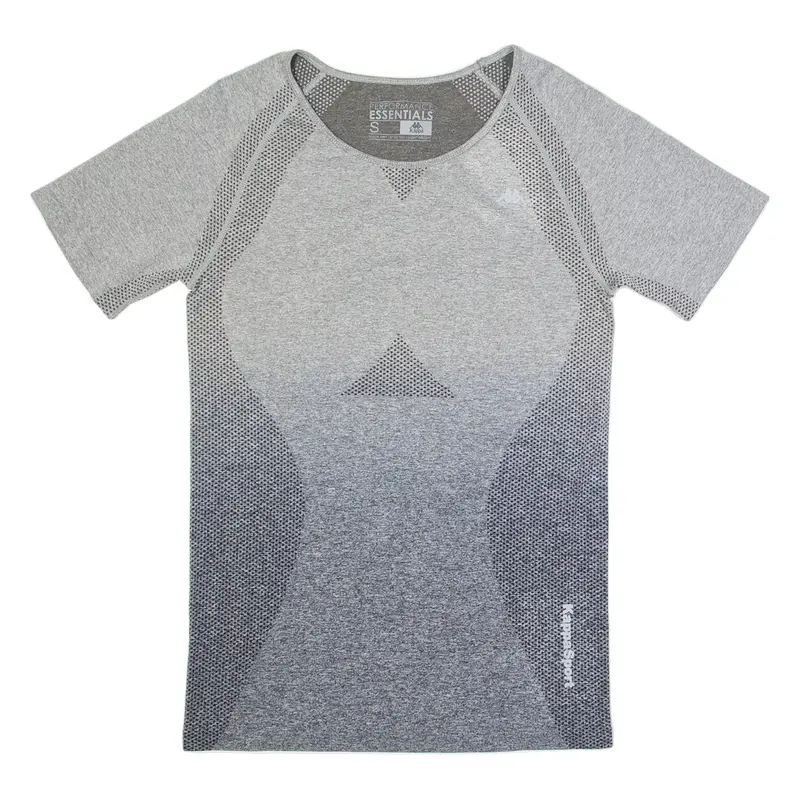KAPPA Performance Essentials Mens T-Shirt Grey S