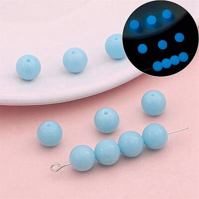 Luminous Glass Glow in the Dark Beads