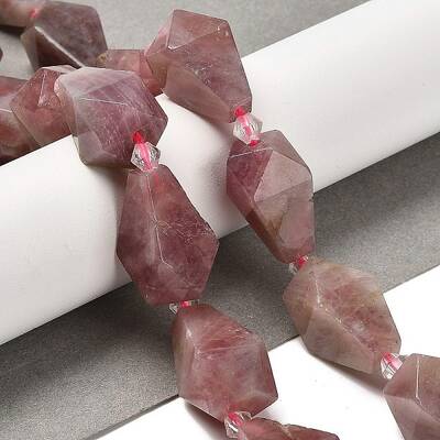 Natural Rose Quartz Beads Strands