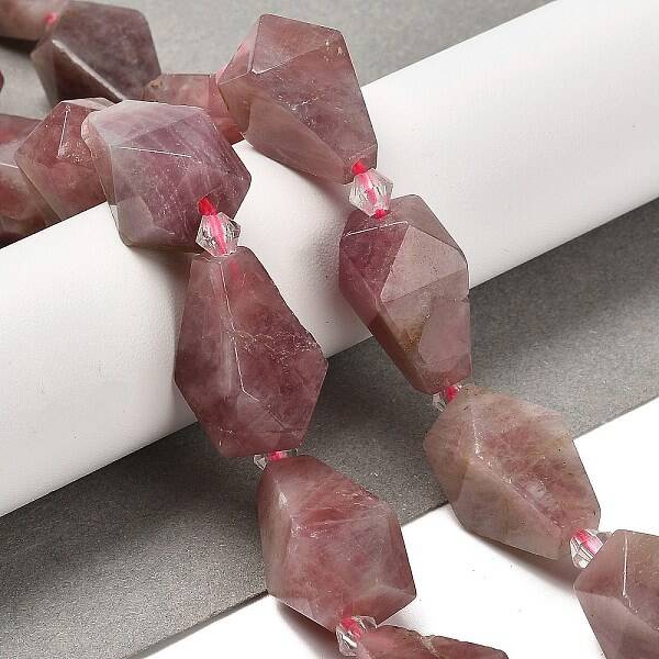 Natural Rose Quartz Beads Strands